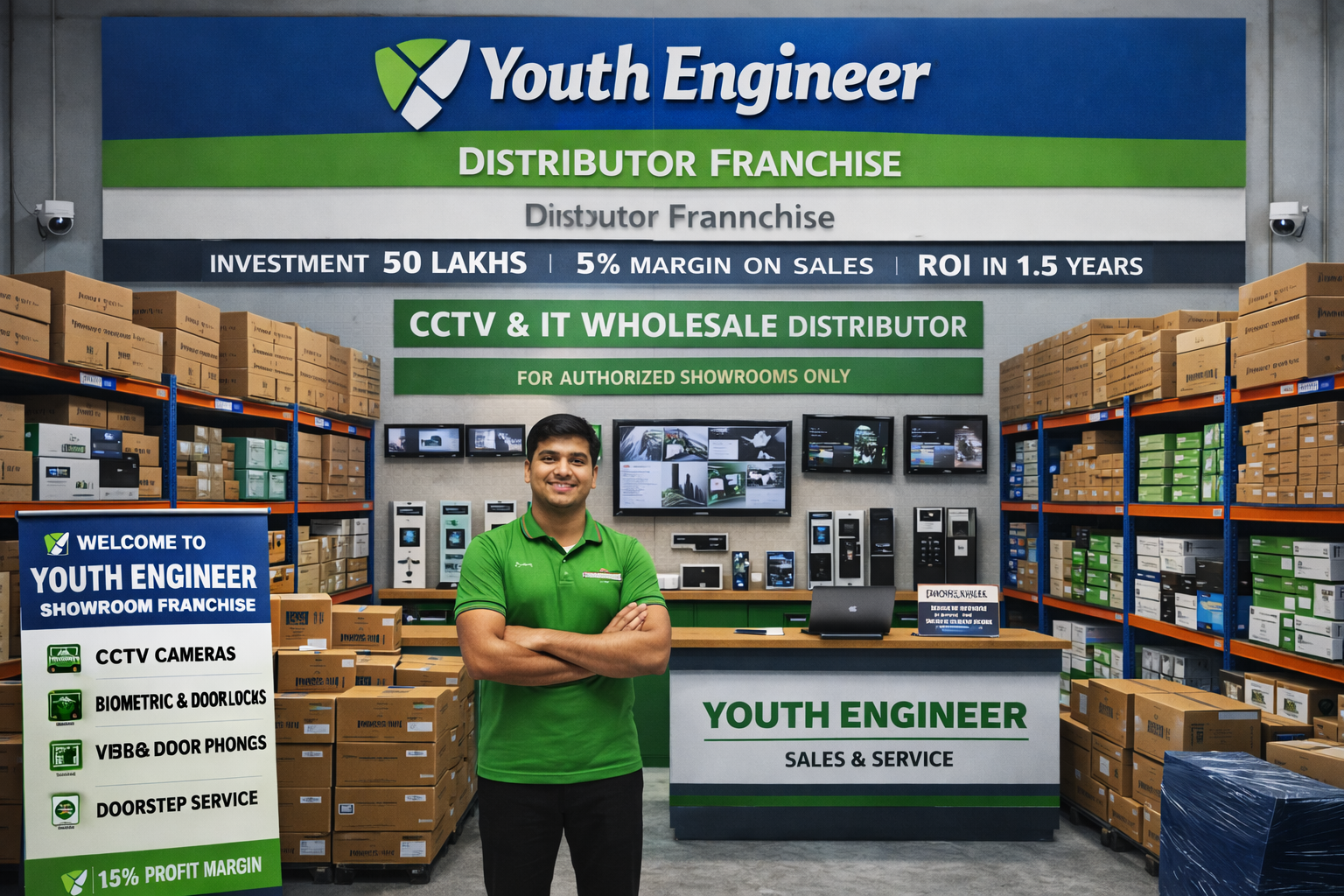 Youth Engineer Distributor Warehouse